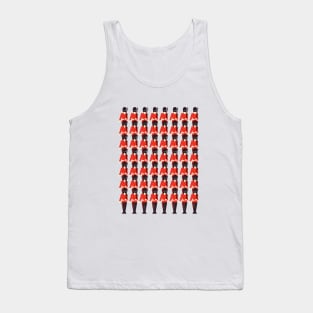 Queens Guard Pattern Tank Top